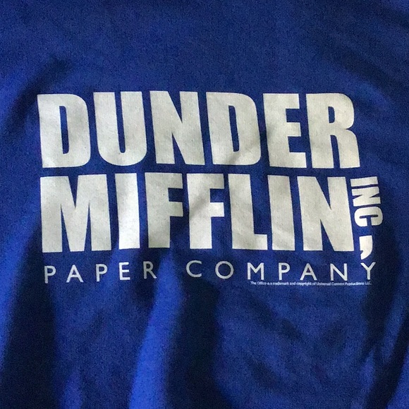 Graphic long sleeve sweatshirt Dunder Mifflin - Picture 5 of 5